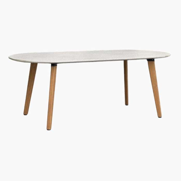 MAISON  OVAL DINING TABLE 200x90x74CM 