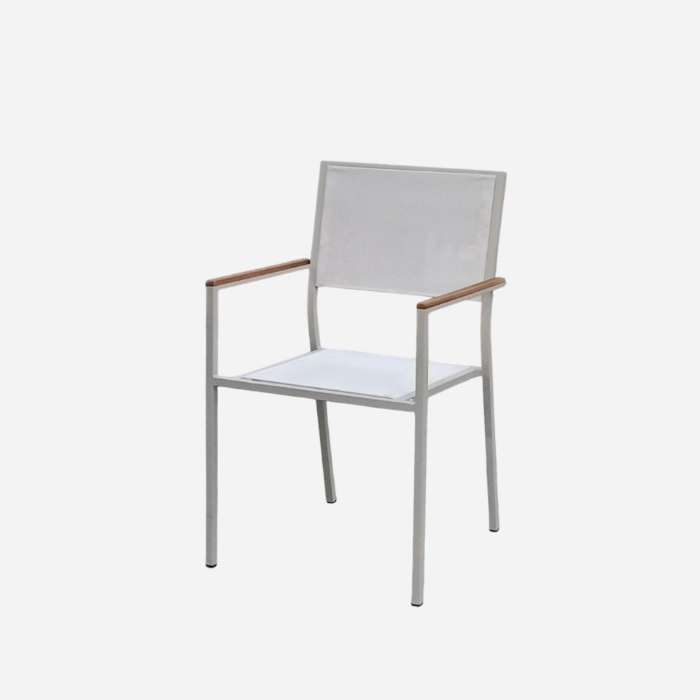 LANCA STACKING DINING CHAIR 55x58x86CM 